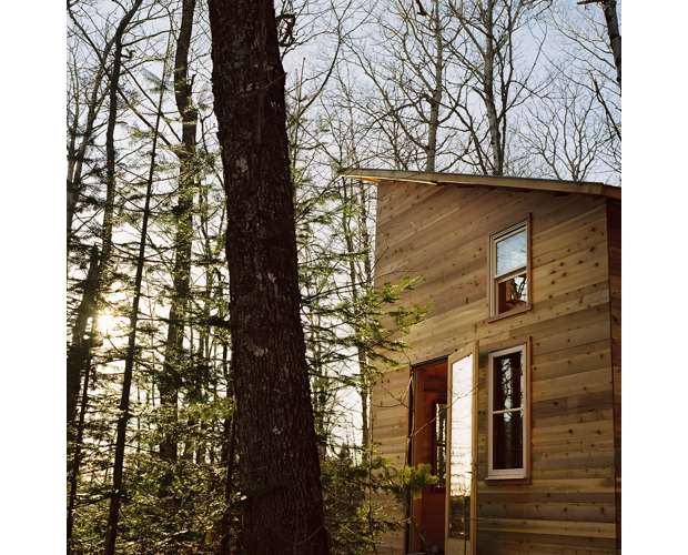<em>a collection of film photographs documenting the
            raising of a very special cabin<br /><br />::  northern minnesota woods  ::  fall  +  winter  2010  ::</em>