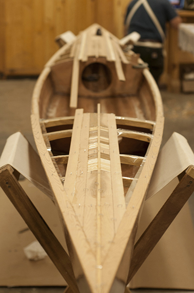 <em>cedar sculling shell<br><br>_____<br><br><br>northhouse folk school, grand marais   ::   fall 2013</em>