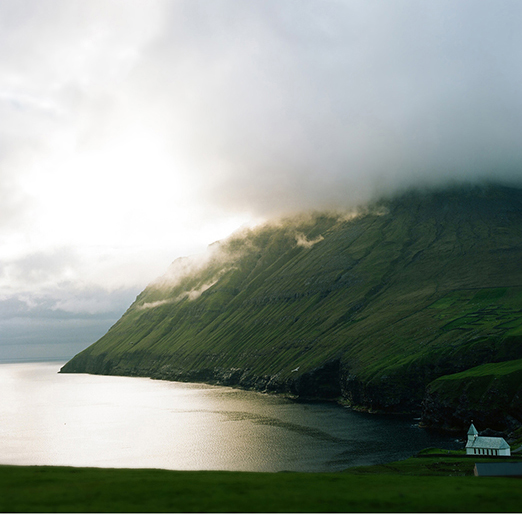 
			<br /><em>We hiked up into those clouds,
			<br />from the little church at Viðareiði
			<br /><br /><br />| Viðoy Island
			<br /></em>