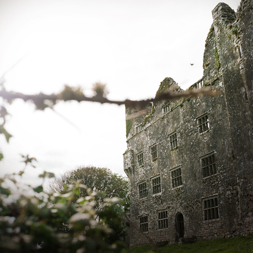 
			<br /><em>a castle without a roof
			<br /><br /><br /><br />
            <br />(county clare / SW)</em>