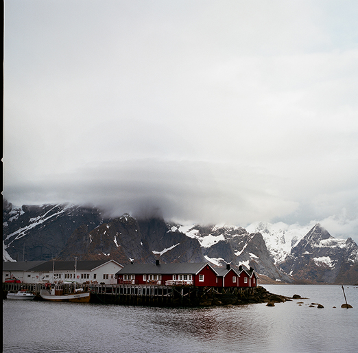 
			<br /><em>home was the little red 
            <br />fisherman's cabin on the corner.
			<br />
            <br />
            <br />lofoten, reine / artic circle</em>